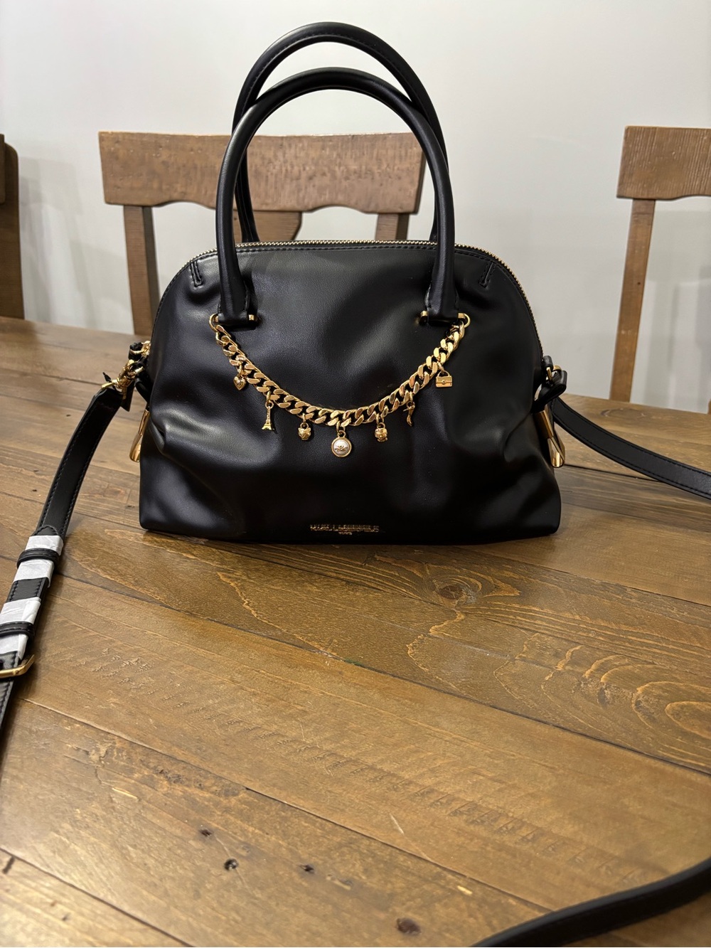 Karl Lagerfeld Charlaine Satchel Bag